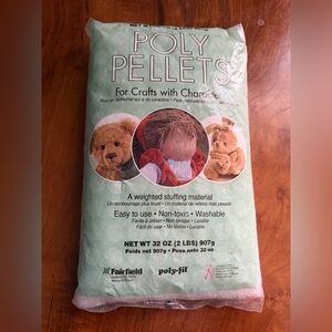 2 lb Fairfield Poly-Fil Poly Pellets for Crafts